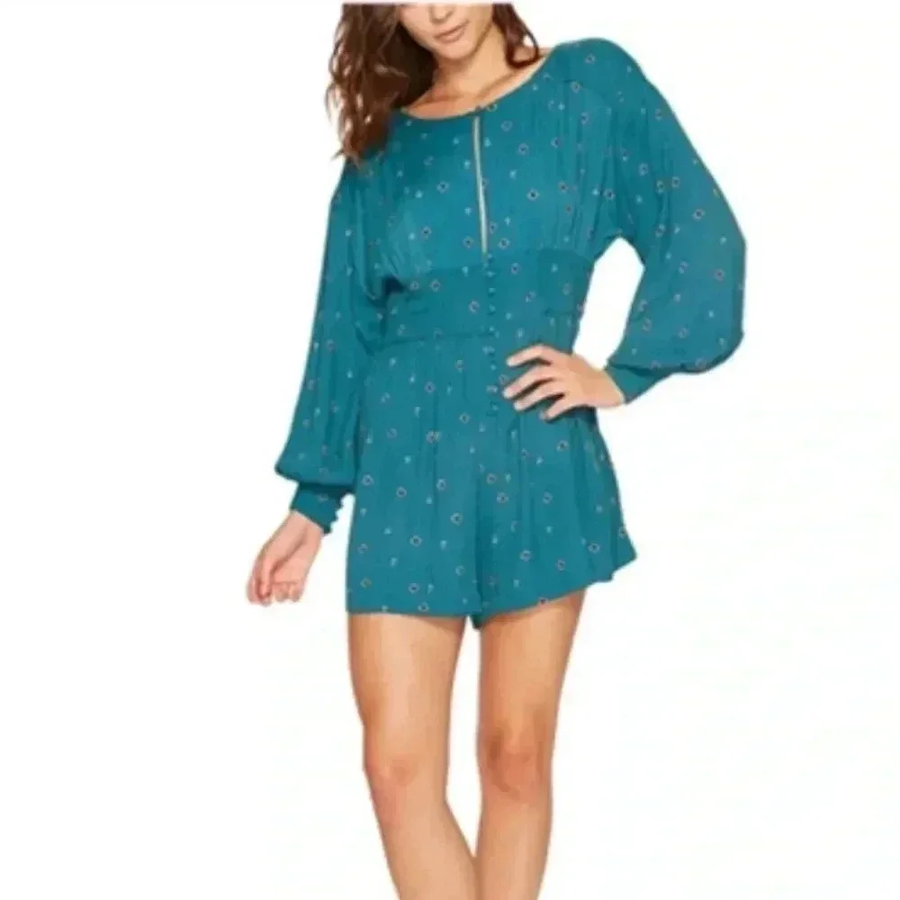 NWT Free People Love Grows Romper